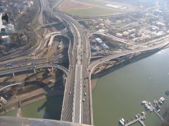 COMPLETED WORKS ON SOUTHERN ACCESS ROADS TO THE BRIDGE ON ADA - BELGRADE